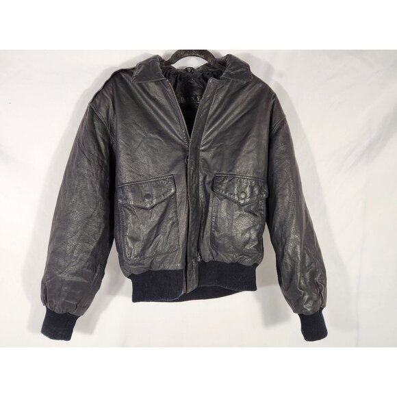D,A,N,Y, Direct Action New York Bomber Jacket Timeless Black Soft Lamb Leather M - Picture 1 of 10
